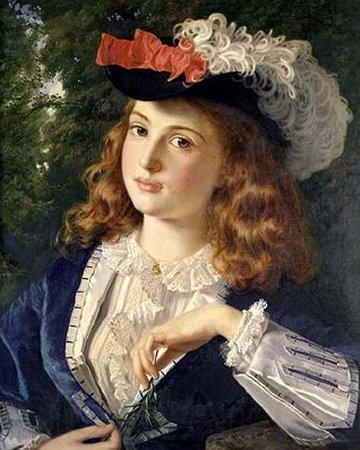Sophie Gengembre Anderson A Spring Beauty France oil painting art